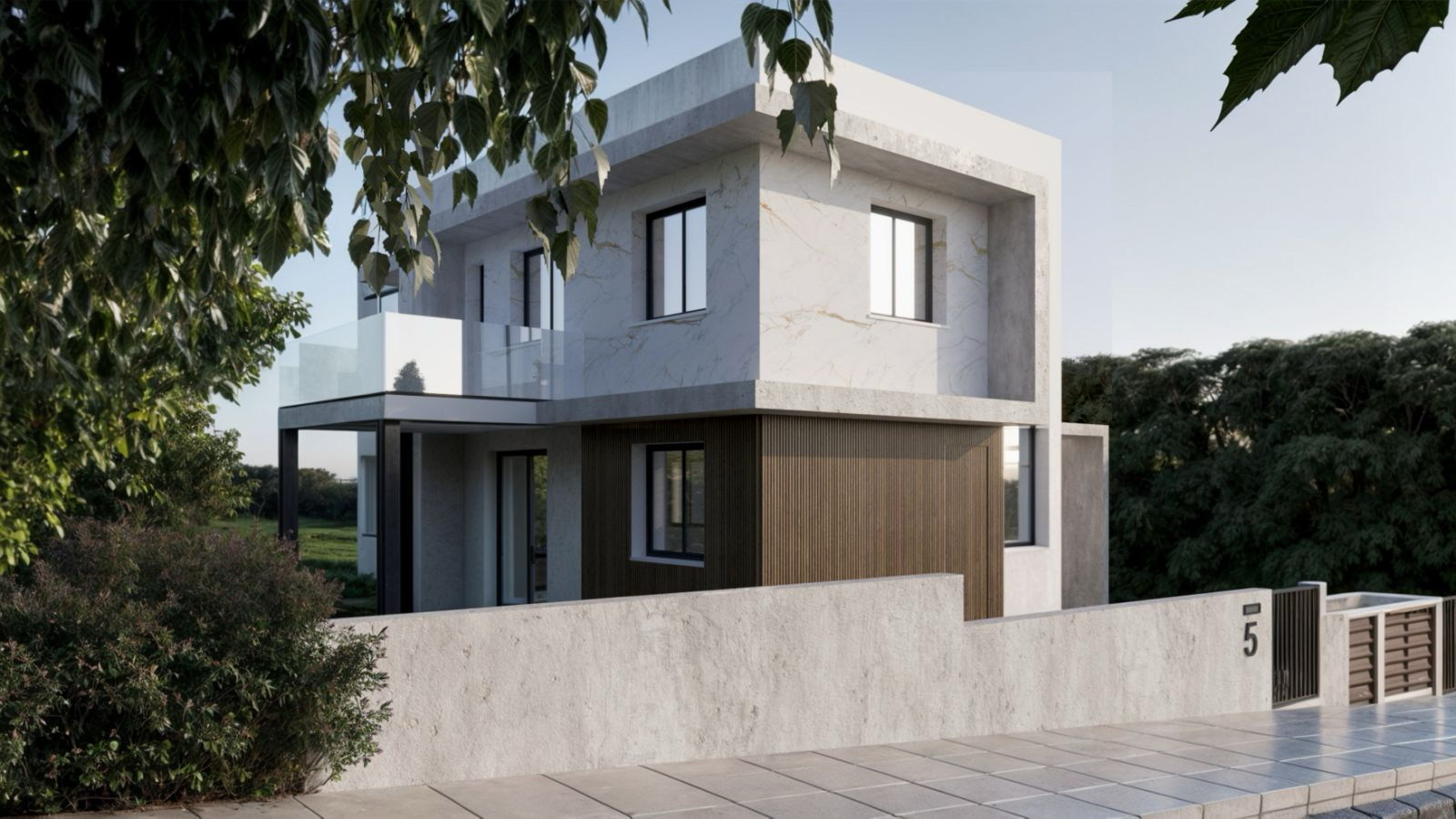 Modern Villa Facade